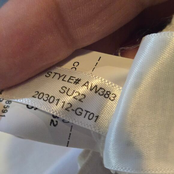 J.Crew 9" Mid-Rise Toothpick Skinny Jeans White Size 25 - Picture 5 of 9